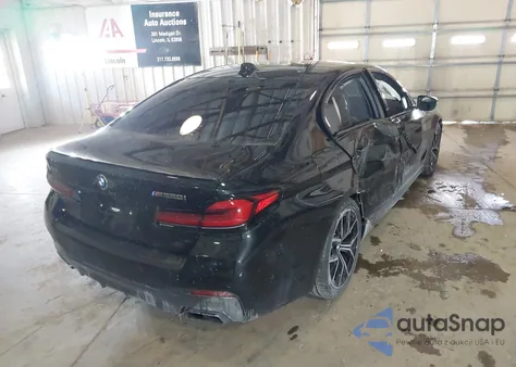 2022 BMW M550 I xDrive z USA, uszkodzony, nr VIN WBA13BK09NCH97228